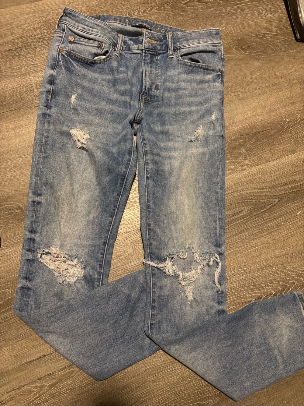 American Eagle Men's Next Level Airflex Skinny Jean STRETCH Size 32x34